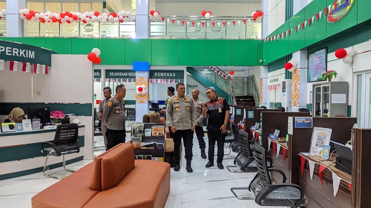 Kapolres Balangan Kunjungi MPP, Jalin Silaturahmi dan Sinergi Antarinstansi